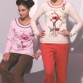 Clear Womens Pajama Set 5162