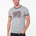 Berrak Erkek 43 Baskılı T-Shirt 1038 Gri M