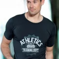 Clear Mens Athletic Printed T-shirt 1036