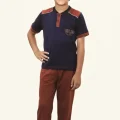 Clear Boys Short Sleeve Pajama Set 361