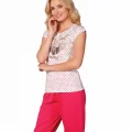 Clear Womens Polka Dot Shorts Set 2483
