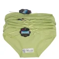 Berrak Kız Bikini Külot 6 lı 2580 1-2 yaş  yeşil