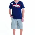 Clear Summer Printed Mens Home Wear