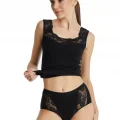 Black Spade Kadın Slip Private Lace Maxi 1316