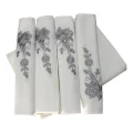 Bulteks Simli Nakışlı Kadife Desen 5 Havlu 30X50