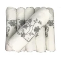 Bulteks Simli Nakışlı Kadife Havlu 30X50 Desen 3