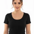Dorya V-Neck Short Sleeve Tank Top 1076