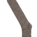 Emre Womens Beige Color Knee Socks for Moms 217