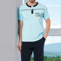 Hmd Erkek Kısa Kollu Pijama Takmı 30026