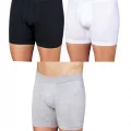 Huma One Mens Lycra Straight Boxer 2170 3 Pieces