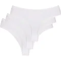Huma One Womens Ribbed Thong 3044 3 Pieces