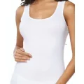Shiny Womens Wide Strap Tank Top