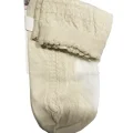 İtaliana Kadın Kilim Desen Soket Beyaz