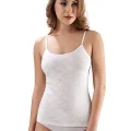 Womens Lace-Strap Tank Top 1030