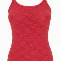 Womens Lace-Strap Tank Top 1030
