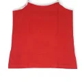 Girl Child Strapped Tank Top Set Red 2544