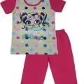 Girl Child Short Sleeve Pajama Set