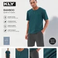 KLY Erkek Bambu Şortlu Pijama Takım 26213