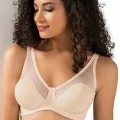 Le Jardin Tulle Covered Soft C Cup Bra 9200