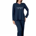 26613-limissi v yaka kadın pijama takımı
