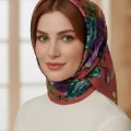 Mısırlı Alize Çiçek Desen Şal Desen 3