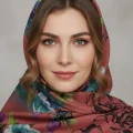 Egyptian Alize Flower Pattern Shawl Design 4