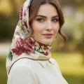 Mısırlı Polyester Eşarp Desen 2