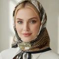 Mısırlı Polyester Eşarp Desen 6
