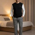 pijalüx tek alt ekose pijama