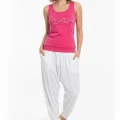 Şahinler Bayan Yazlık Poly Şalvarlı Pijama 21519