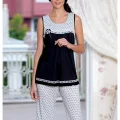 Falcons Womens Six-Pointed Summer Pajamas 21549