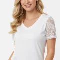 B256 ŞAHİNLER  LYCRA YARIM KOL BEYAZ RENK