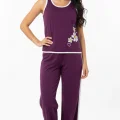 Symphony Womens Sleeveless Pajama Set 5324