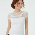 Half Sleeve Blouse Clear Brand 2634