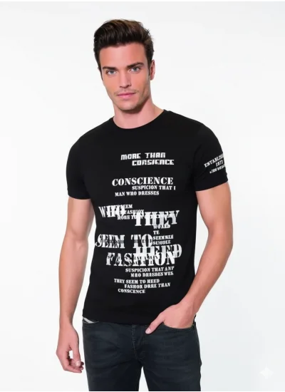 046 PRINTED MENS T-SHIRT