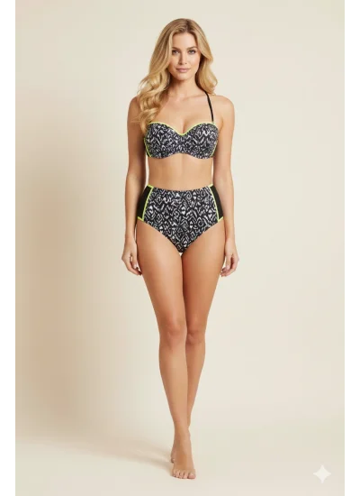 Sunset Strapless Padded Bikini