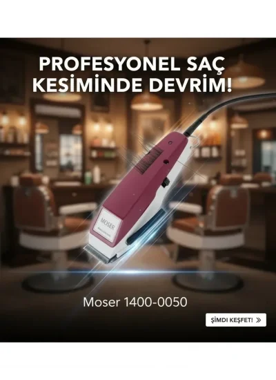 Moser 1400-0050 Profesyonel Saç Kesme Makinası