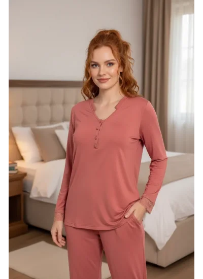 Limissi Viskon Kadın pijama takımı