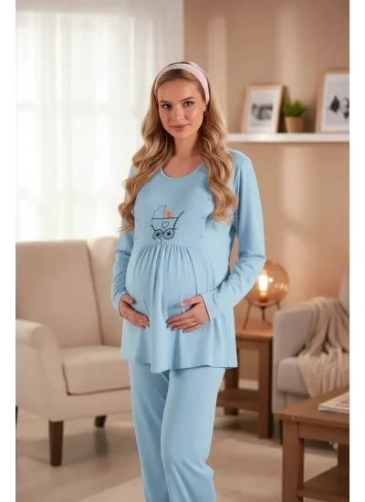 Estiva Micro Viscon Lohusa Pijama Takımı 17374