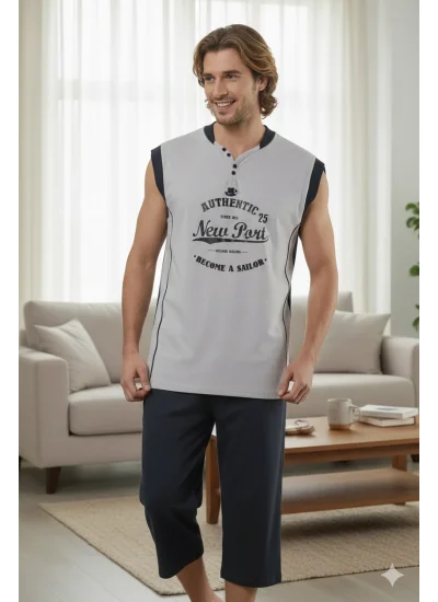 Mens Fleeced Pyjama Set 20009