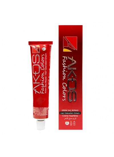 Akos 8.2 Açık Kumral Tüp Saç Boyası 60 ML