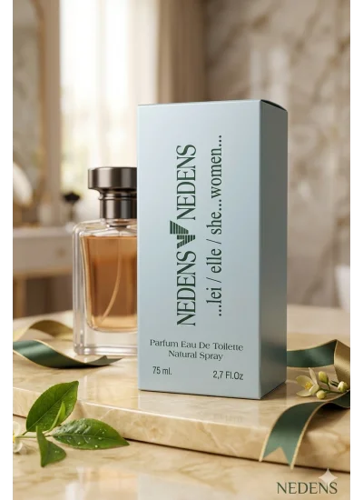 Nedens Lei/ elle/ she,, women... Parfüm Eau De Toilette Natural Spray 75 ml 2,7 FL. Oz