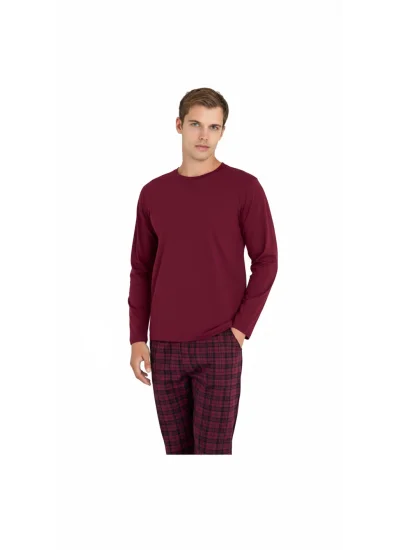 9273-kly 0 yaka pijama takımı