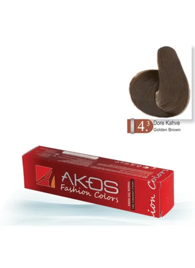 Akos Saç Boyası Dore Kahve 4.3