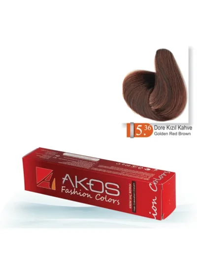 Akos Saç Boyası Dore Kızıl Kahve 5.36