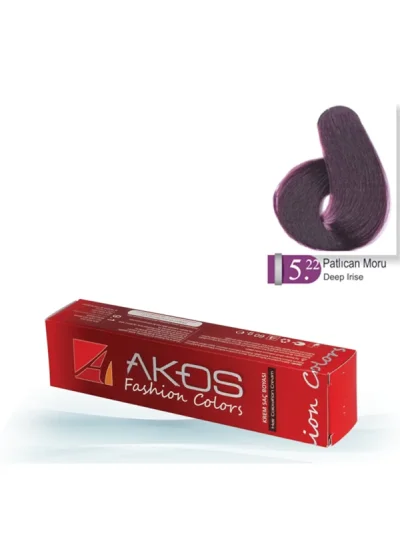Akos Saç Boyası Patlıcan Moru 5.22