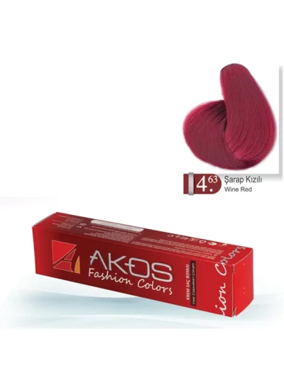 Akos Saç Boyası Şarap Kızılı 4.63