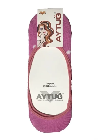 Aytuğ Womens Silicone Heel Flat Shoes 32179