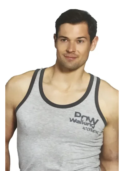 Clear Men Printed Rambo Tank Top 1042