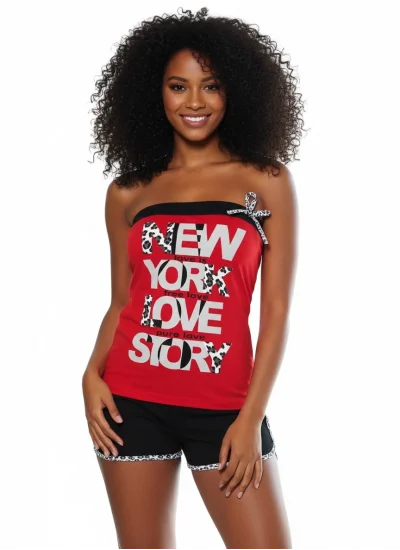 Clear Strapless Team 2456